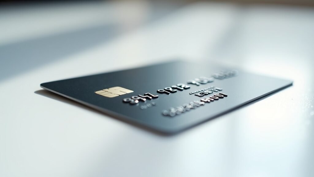 Credit card with extended promo period label