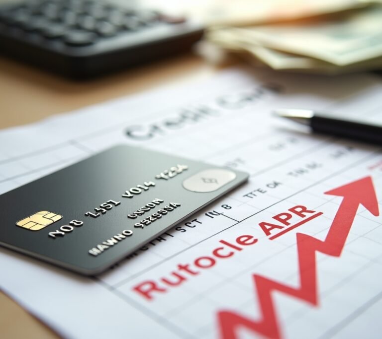 Credit card statement showing penalty APR applied